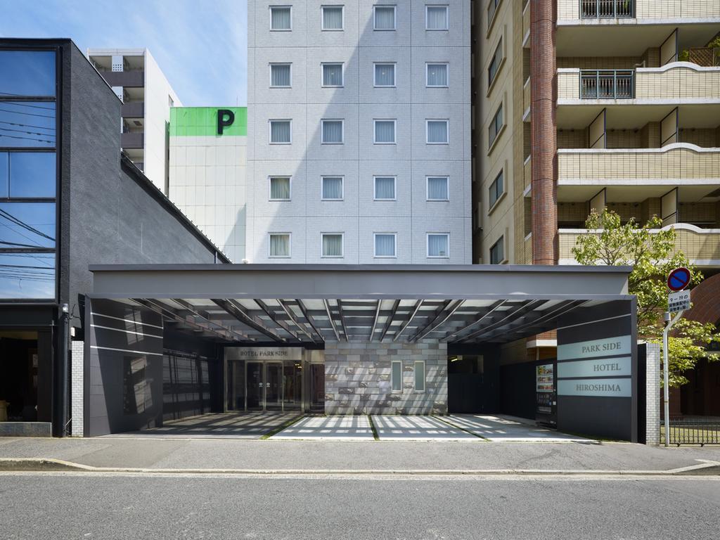 Hotel Park Side Hiroshima Peace Park Экстерьер фото